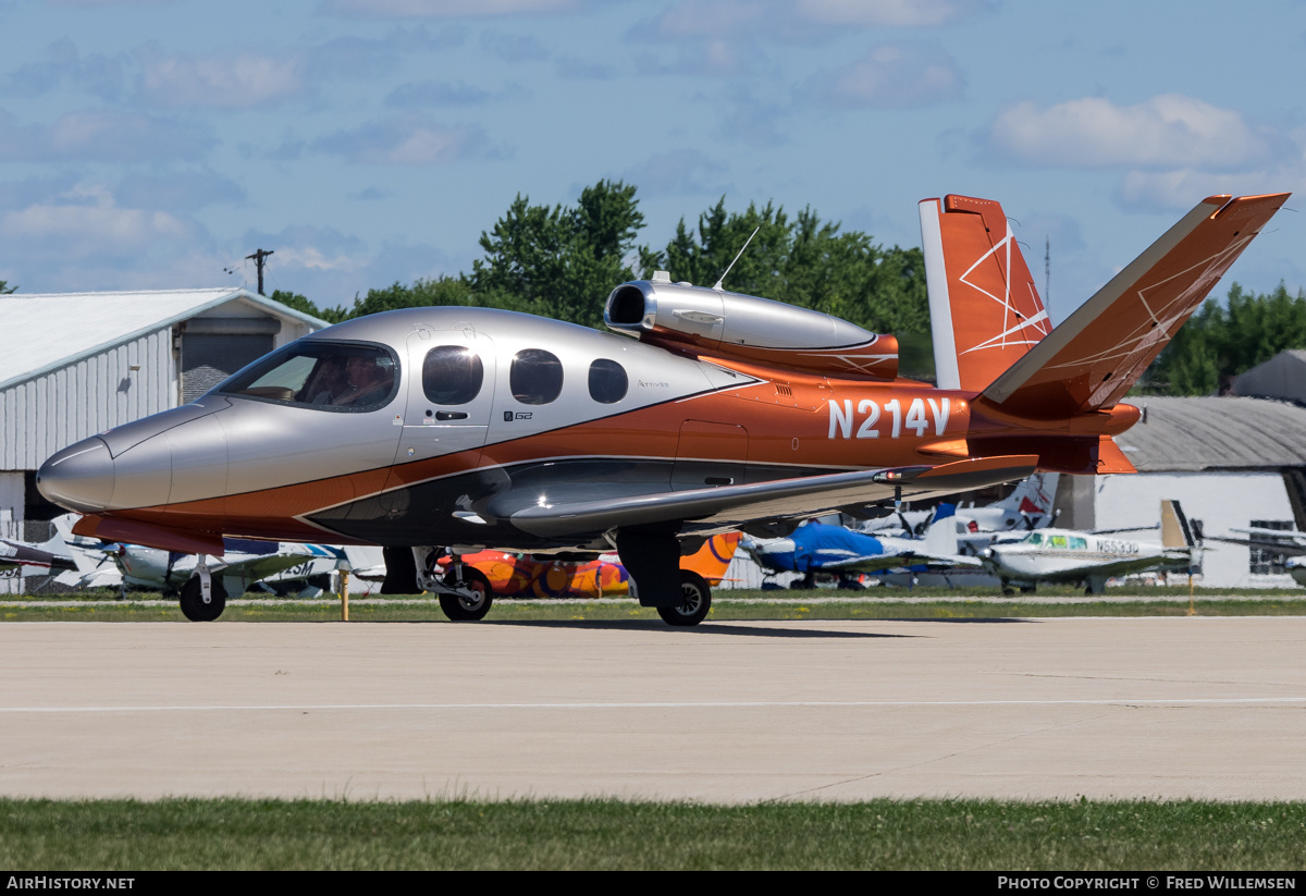 Aircraft Photo of N214V | Cirrus SF-50 Vision G2 Arrivee | AirHistory.net #486080
