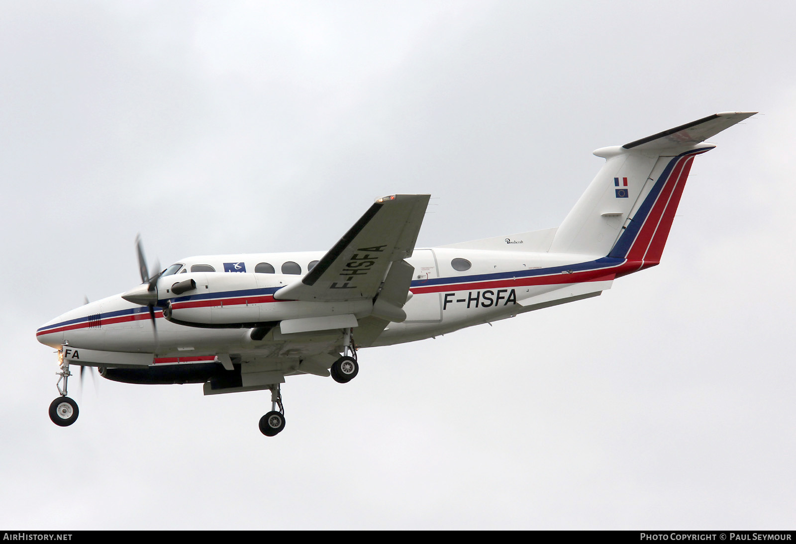 Aircraft Photo of F-HSFA | Hawker Beechcraft B200GT King Air | DGAC - Direction Générale de l'Aviation Civile | AirHistory.net #486092