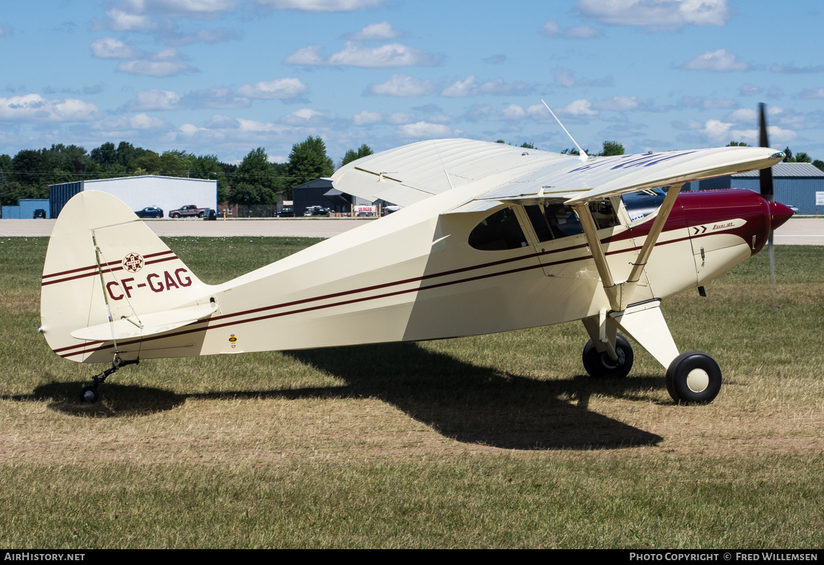 Aircraft Photo of CF-GAG | Piper PA-20 Pacer | AirHistory.net #486093