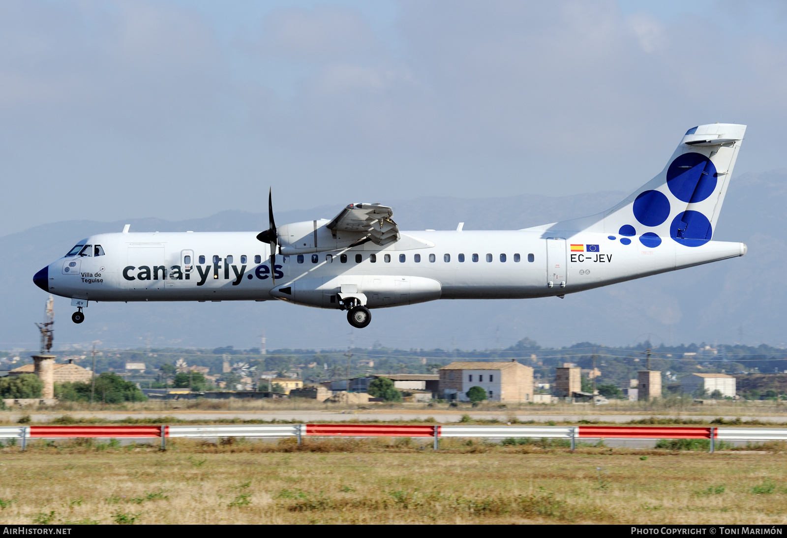 Aircraft Photo of EC-JEV | ATR ATR-72-500 (ATR-72-212A) | Canaryfly | AirHistory.net #486102
