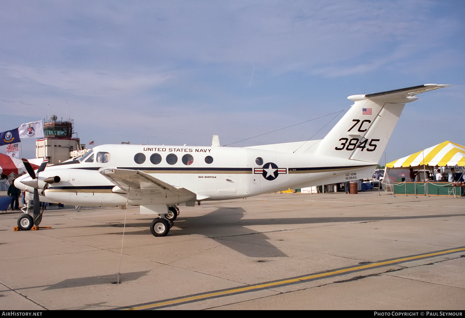 Aircraft Photo of 163845 / 3845 | Beech UC-12M Super King Air (A200C) | USA - Navy | AirHistory.net #486108