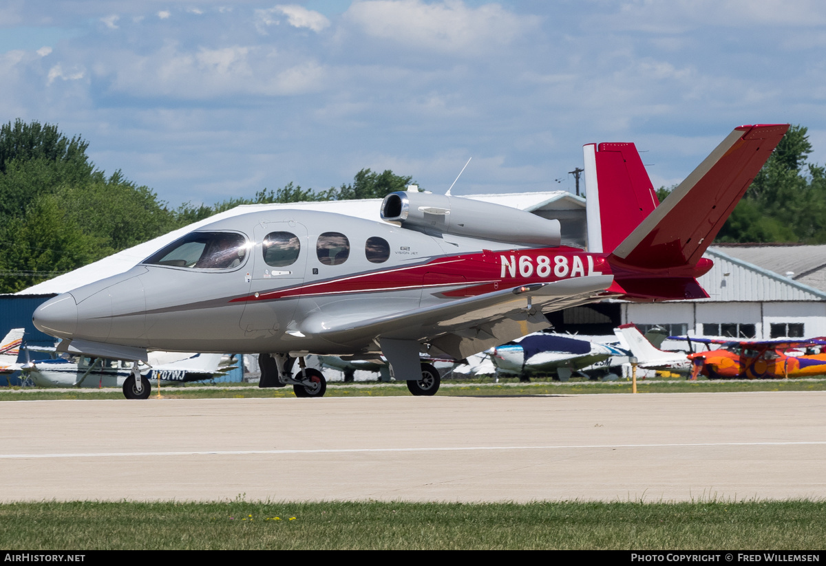 Aircraft Photo of N688AL | Cirrus SF-50 Vision G2 | AirHistory.net #486112
