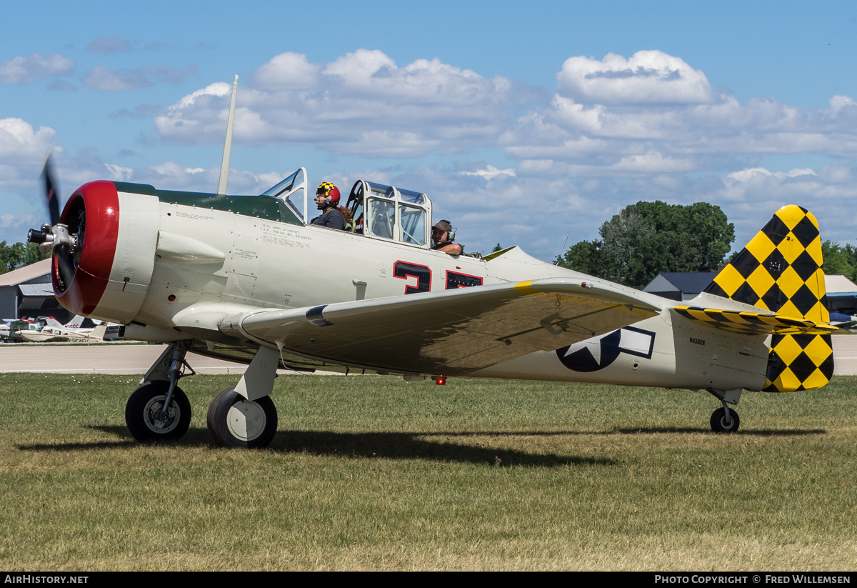 Aircraft Photo of N43826 | North American T-6D Texan | USA - Air Force | AirHistory.net #486120