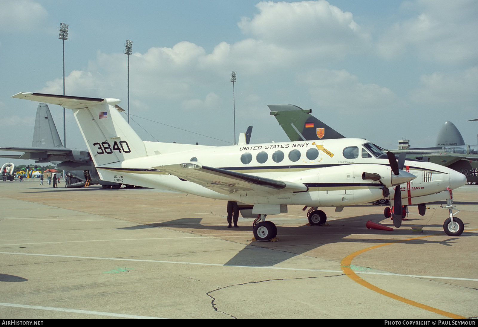 Aircraft Photo of 163840 / 3840 | Beech UC-12M Super King Air (B200C) | USA - Navy | AirHistory.net #486123