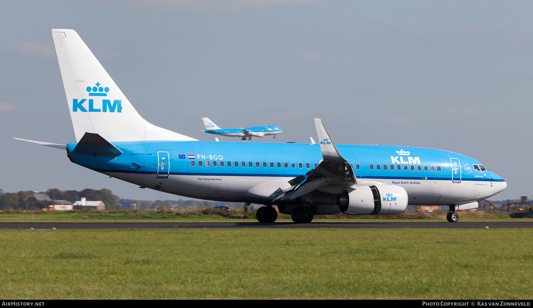 Aircraft Photo of PH-BGQ | Boeing 737-7K2 | KLM - Royal Dutch Airlines | AirHistory.net #486127