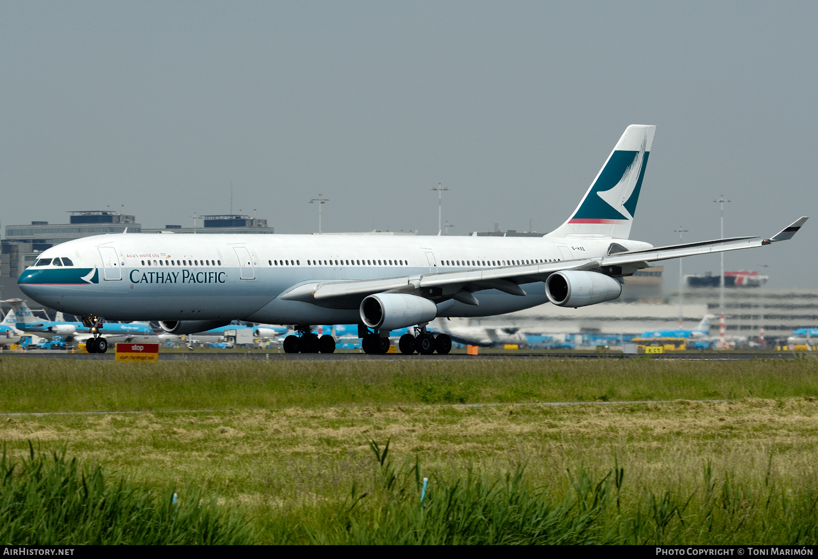 Aircraft Photo of B-HXE | Airbus A340-313X | Cathay Pacific Airways | AirHistory.net #486131