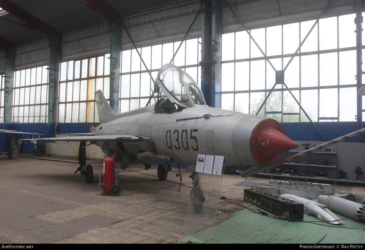 Aircraft Photo of 0305 | Mikoyan-Gurevich MiG-21F-13 | Czechoslovakia - Air Force | AirHistory.net #486175