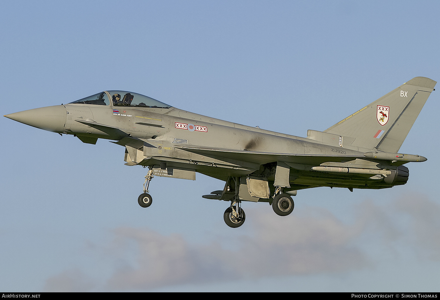 Aircraft Photo of ZJ920 | Eurofighter EF-2000 Typhoon F2 | UK - Air Force | AirHistory.net #486179
