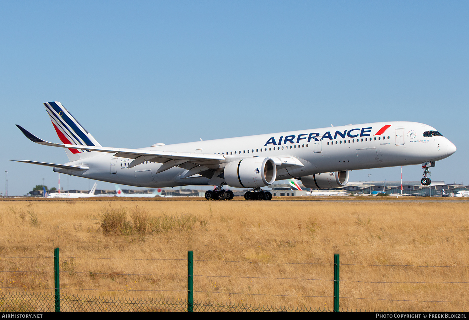 Aircraft Photo of F-HTYE | Airbus A350-941 | Air France | AirHistory.net #486197