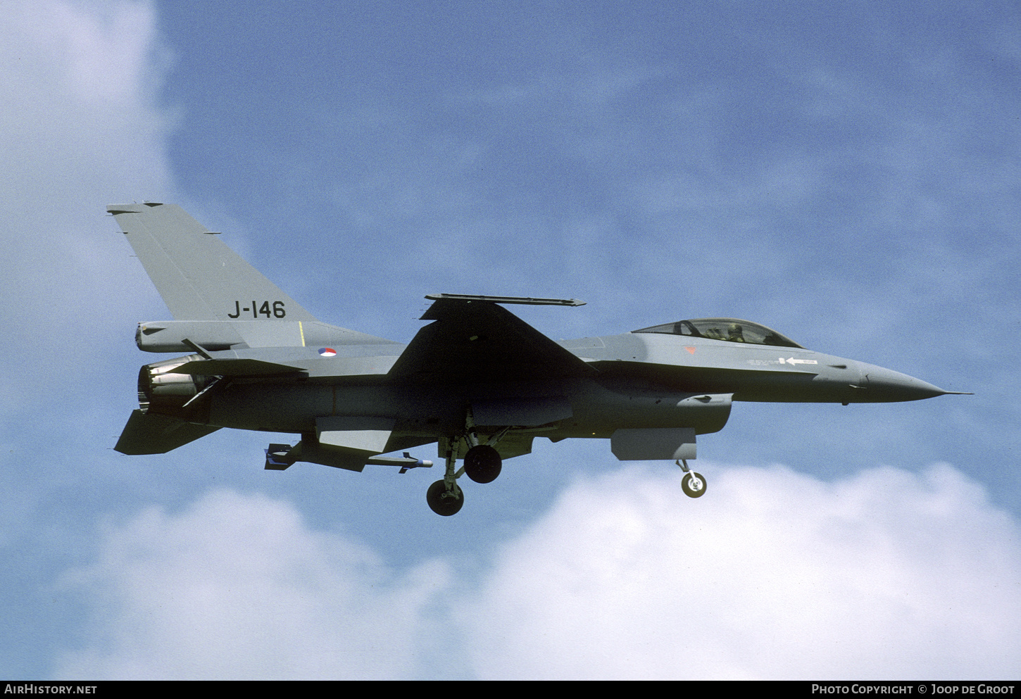 Aircraft Photo of J-146 | General Dynamics F-16A Fighting Falcon | Netherlands - Air Force | AirHistory.net #486204