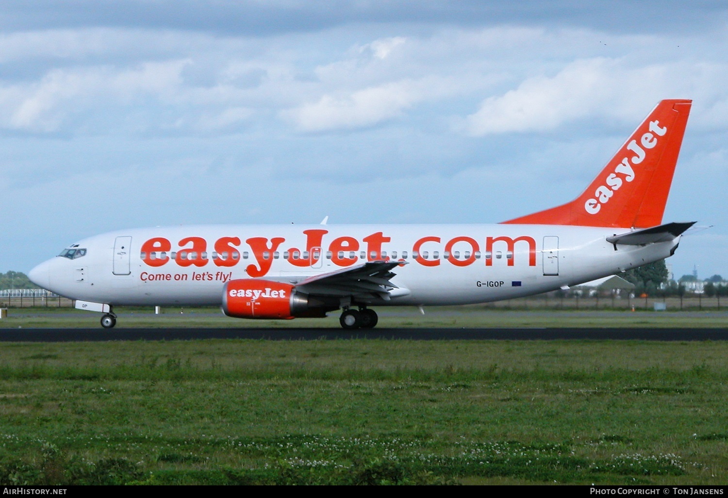 Aircraft Photo of G-IGOP | Boeing 737-36N | EasyJet | AirHistory.net #486206