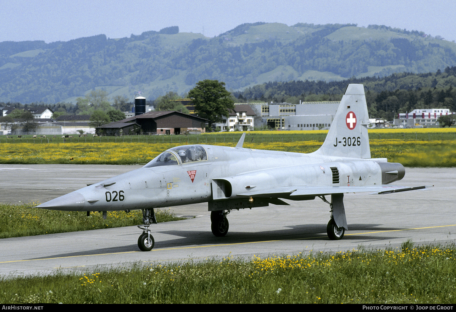 Aircraft Photo of J-3026 | Northrop F-5E Tiger II | Switzerland - Air Force | AirHistory.net #486211