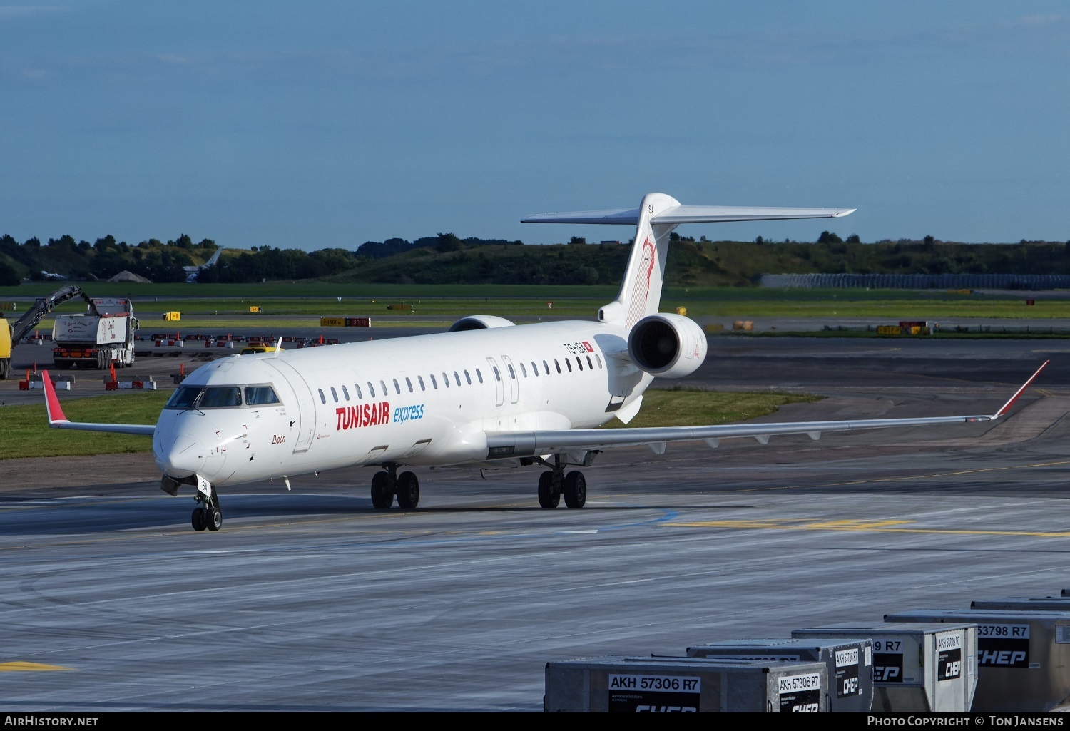 Aircraft Photo of TS-ISA | Bombardier CRJ-900 (CL-600-2D24) | Tunisair Express | AirHistory.net #486217