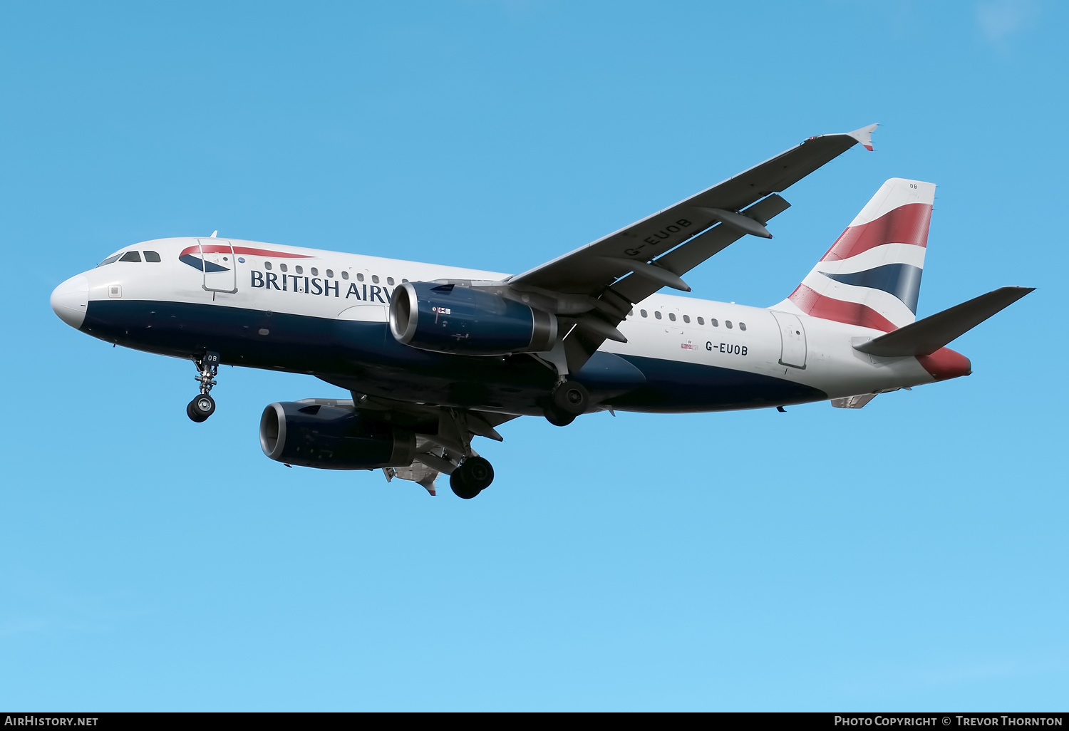 Aircraft Photo of G-EUOB | Airbus A319-131 | British Airways | AirHistory.net #486221