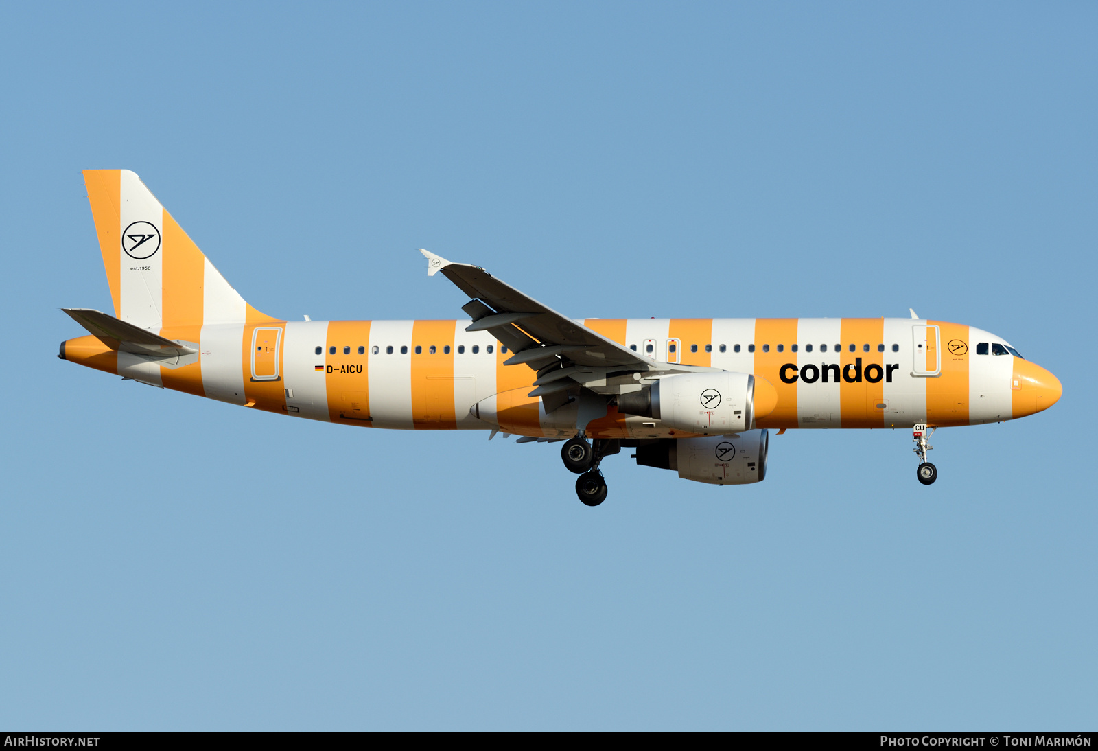 Aircraft Photo of D-AICU | Airbus A320-214 | Condor Flugdienst | AirHistory.net #486228