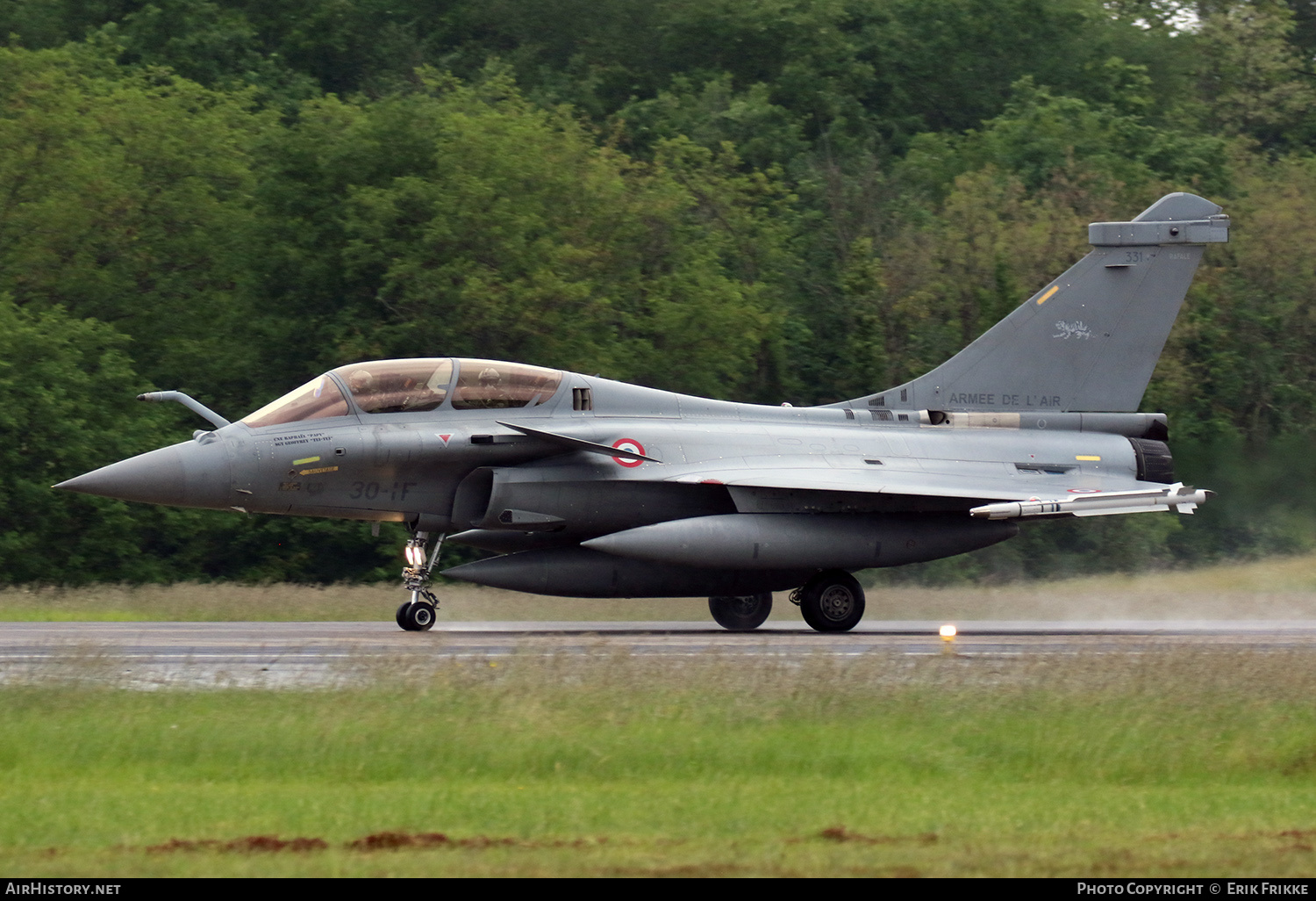Aircraft Photo of 331 | Dassault Rafale B | France - Air Force | AirHistory.net #486250