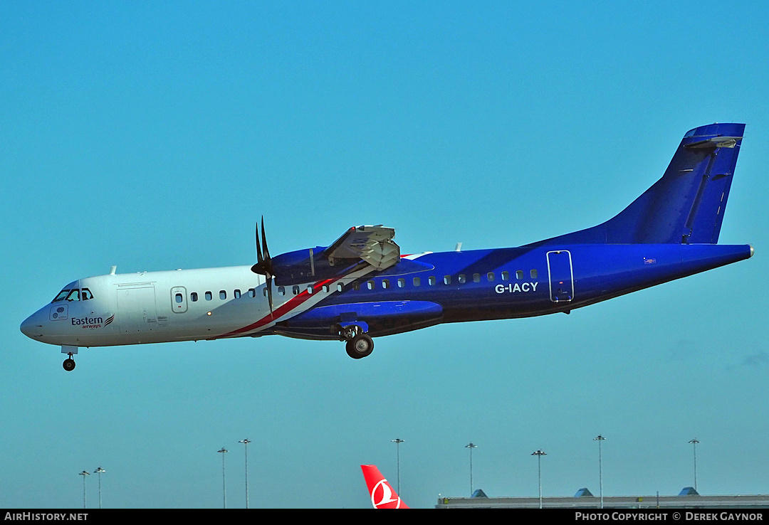 Aircraft Photo of G-IACY | ATR ATR-72-600 (ATR-72-212A) | Eastern Airways | AirHistory.net #486259