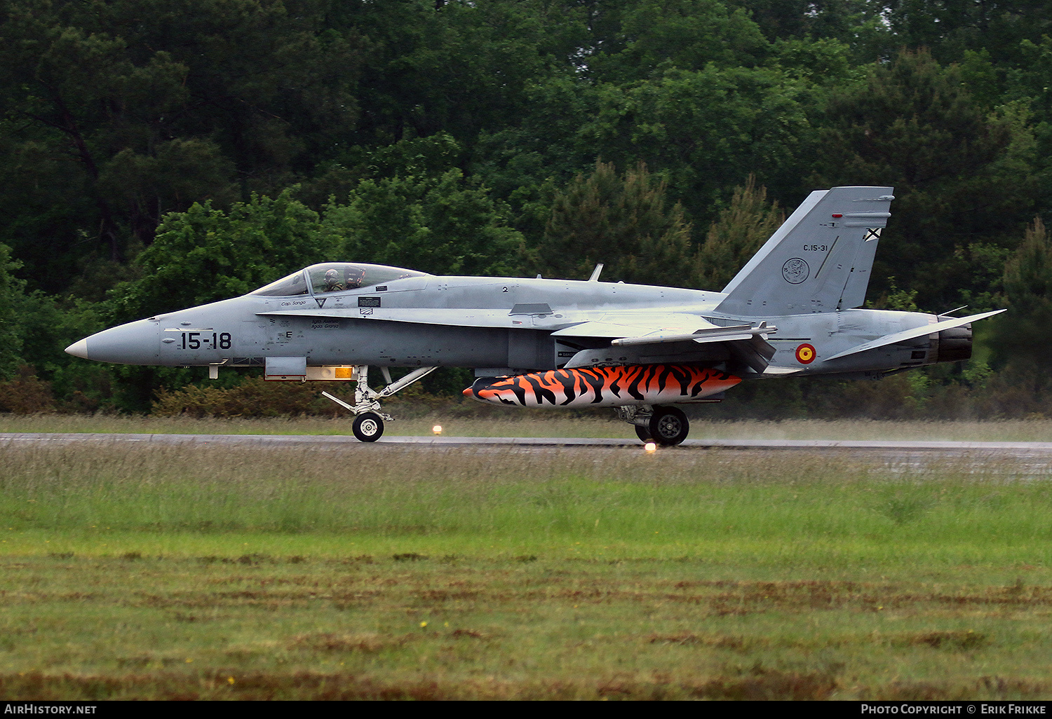 Aircraft Photo of C15-31 | McDonnell Douglas EF-18M Hornet | Spain - Air Force | AirHistory.net #486265