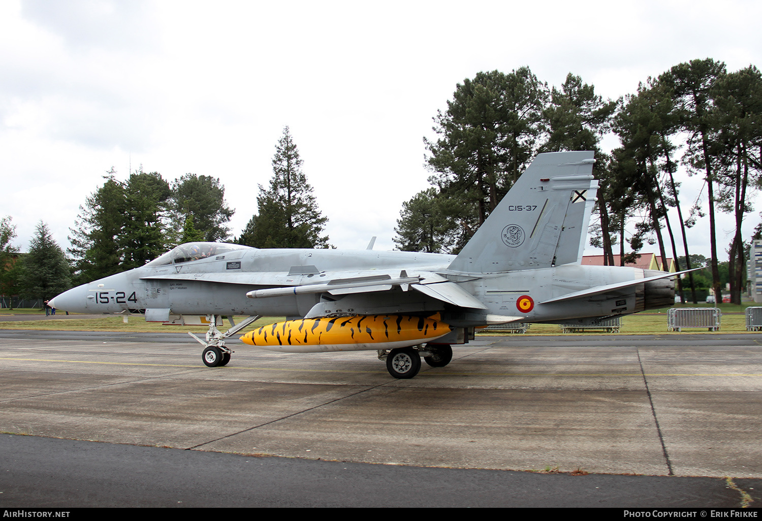 Aircraft Photo of C.15-37 | McDonnell Douglas EF-18M Hornet | Spain - Air Force | AirHistory.net #486267