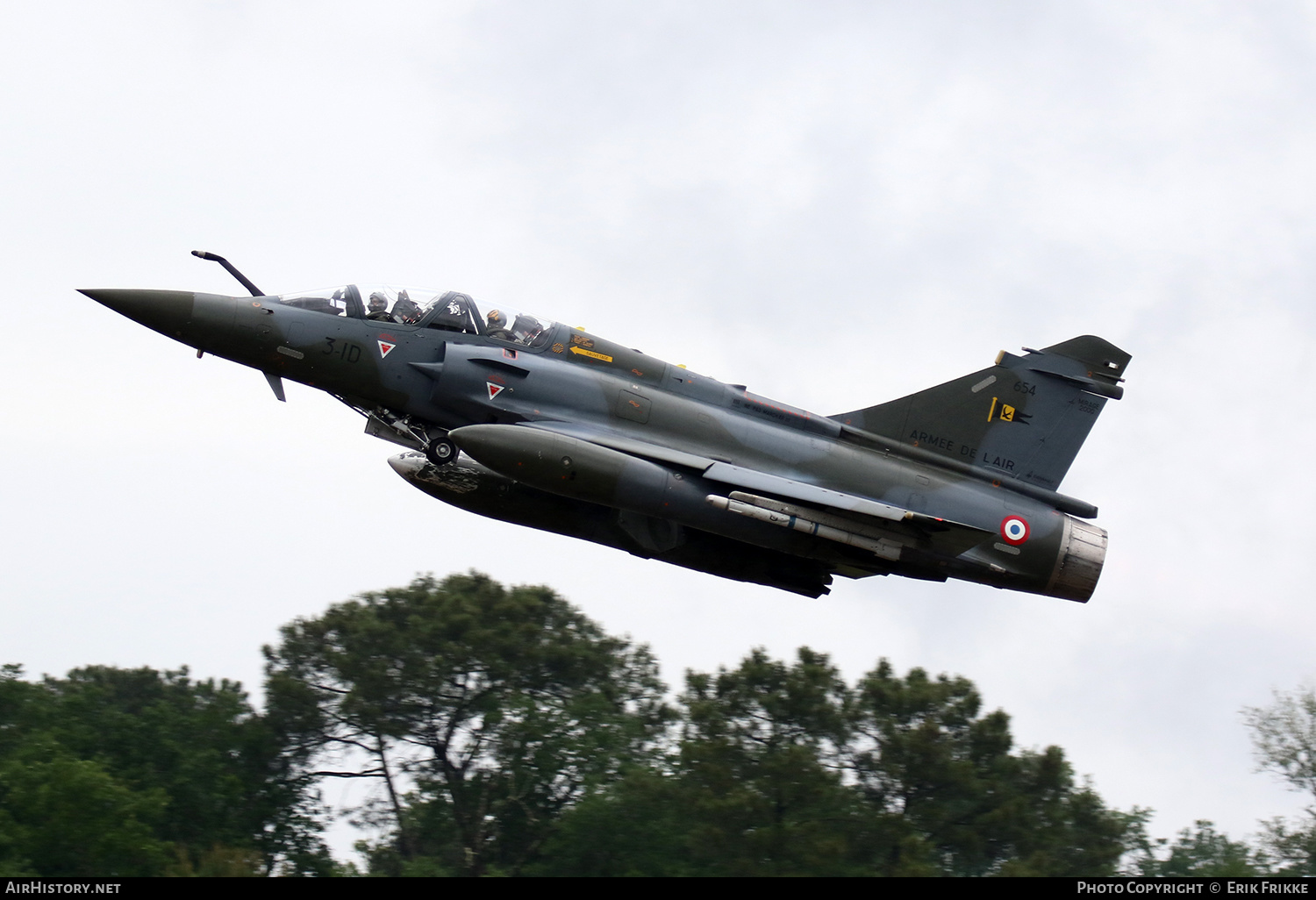 Aircraft Photo of 654 | Dassault Mirage 2000D | France - Air Force | AirHistory.net #486281
