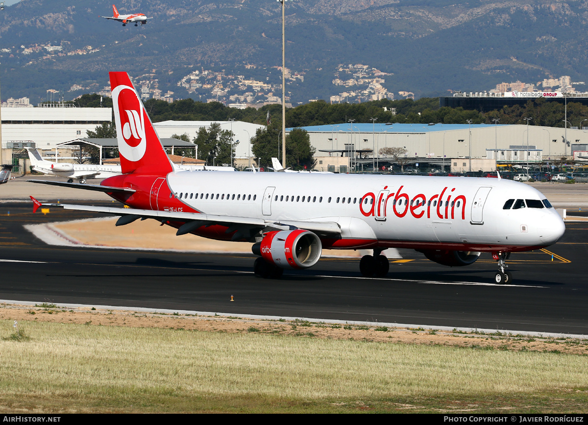 Aircraft Photo of OE-LCE | Airbus A321-211 | Air Berlin | AirHistory.net #486289