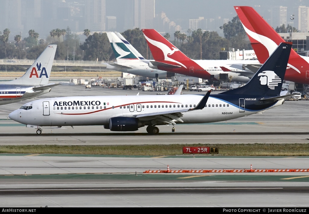 Aircraft Photo of N861AM | Boeing 737-83N | AeroMéxico | AirHistory.net #486304