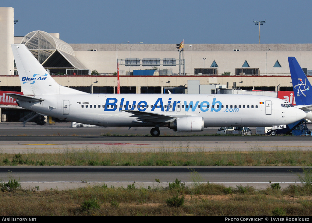 Aircraft Photo of YR-BAE | Boeing 737-46N | Blue Air | AirHistory.net #486311