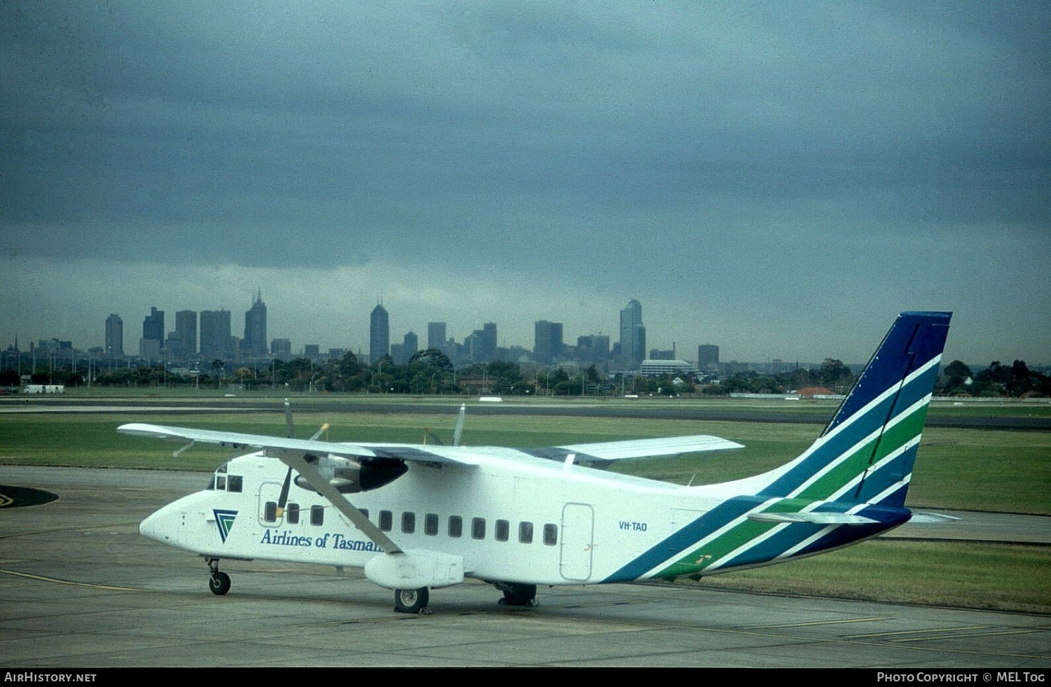 Aircraft Photo of VH-TAO | Short 360-100 | Airlines of Tasmania | AirHistory.net #486348