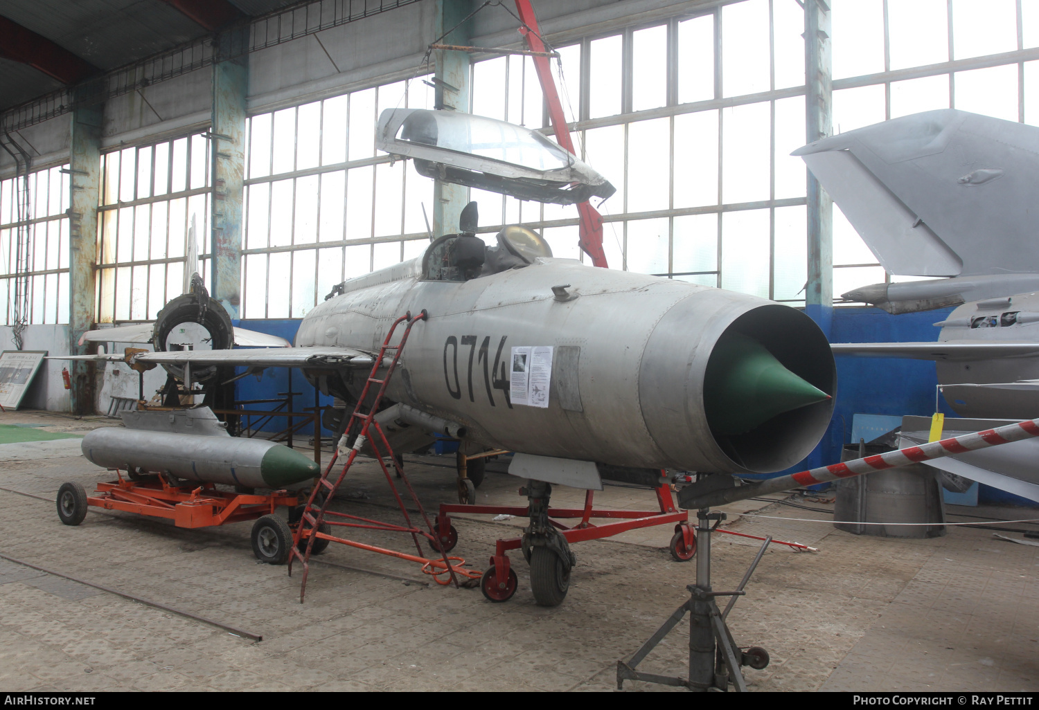 Aircraft Photo of 0714 | Mikoyan-Gurevich MiG-21F-13 | Czechoslovakia - Air Force | AirHistory.net #486366
