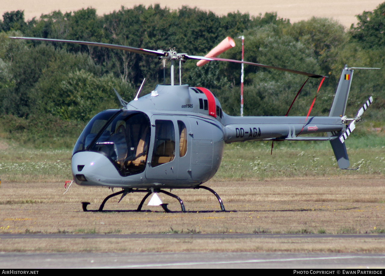 Aircraft Photo of OO-AGA | Bell 505 JetRanger X | AirHistory.net #486385