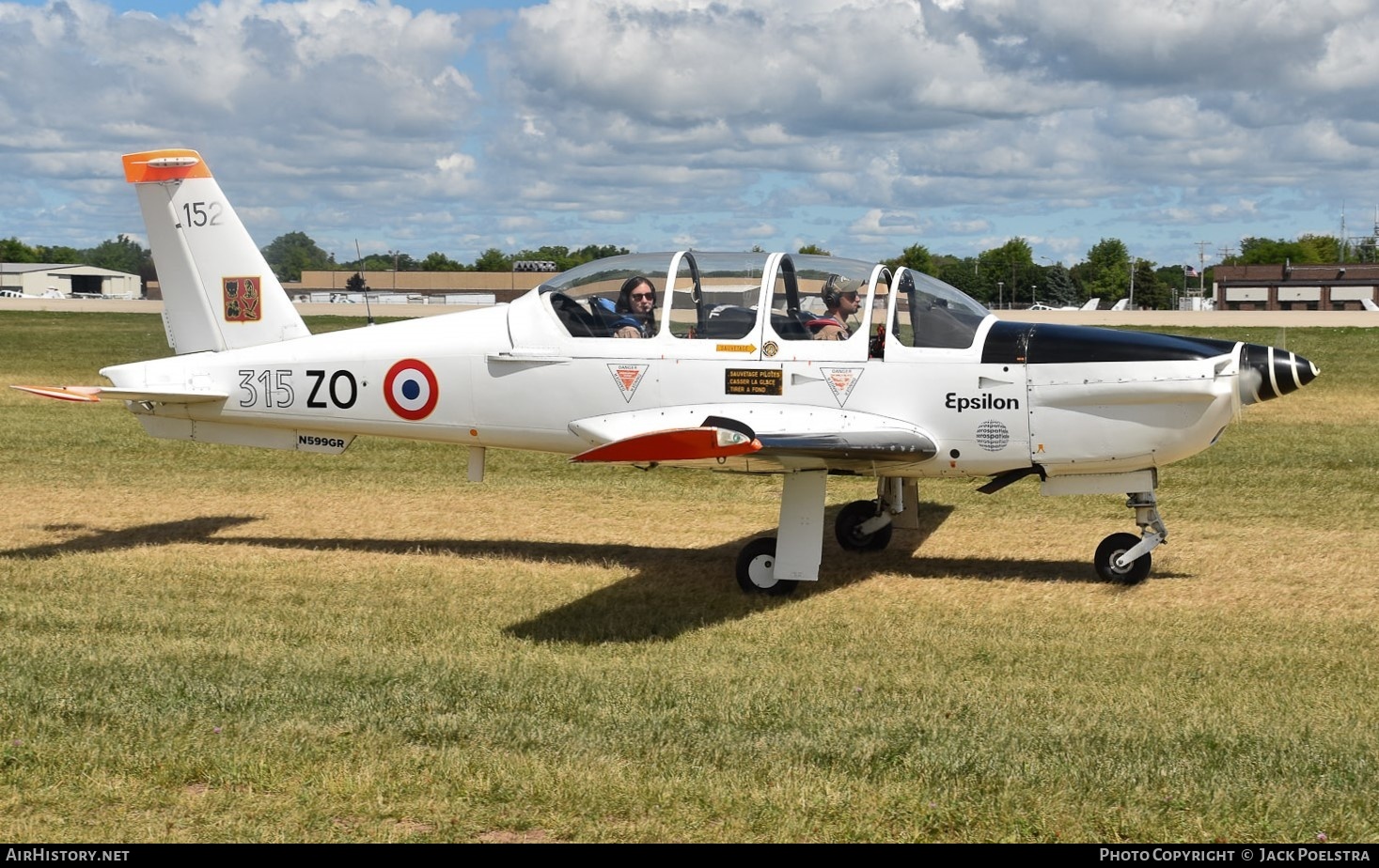 Aircraft Photo of N599GR / 152 | Socata TB-30 Epsilon | France - Air Force | AirHistory.net #486388