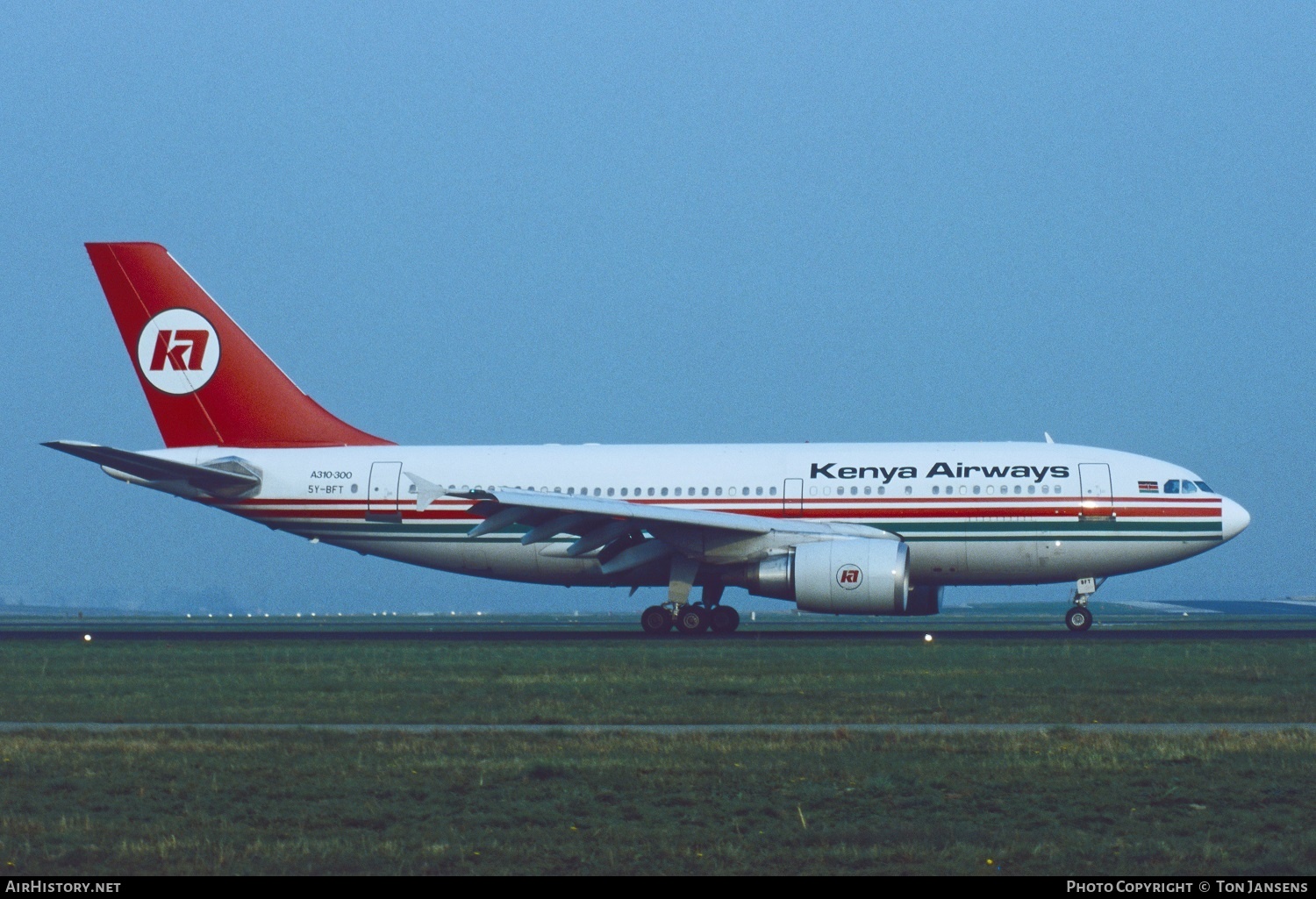 Aircraft Photo of 5Y-BFT | Airbus A310-304 | Kenya Airways | AirHistory.net #486389