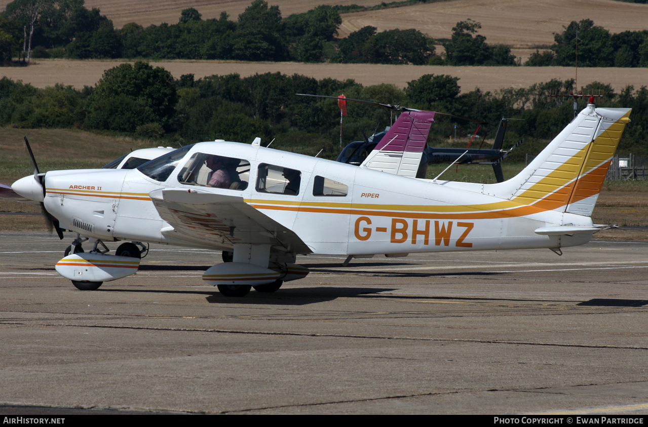 Aircraft Photo of G-BHWZ | Piper PA-28-181 Cherokee Archer II | AirHistory.net #486394