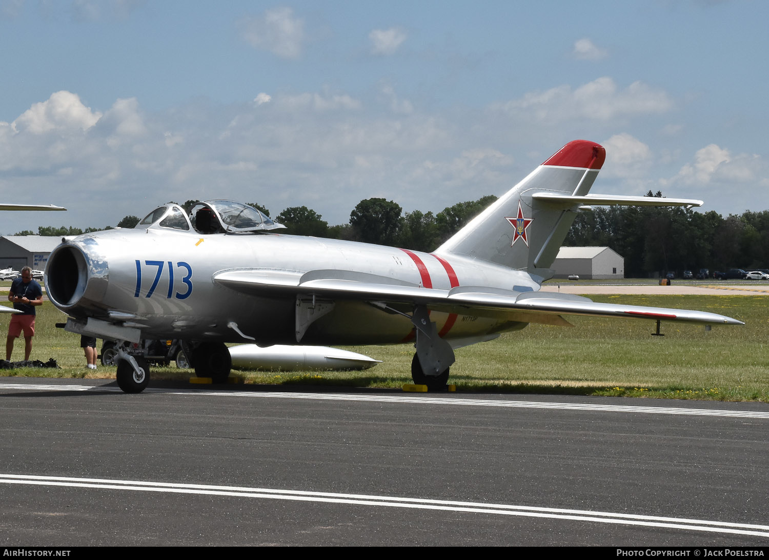 Aircraft Photo of N1713P / 1713 | PZL-Mielec Lim-5 (MiG-17F) | Russia - Air Force | AirHistory.net #486399