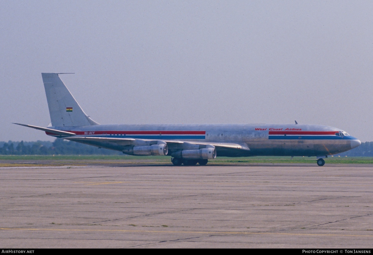 Aircraft Photo of 9G-ACY | Boeing 707-331C | West Coast Airlines | AirHistory.net #486400