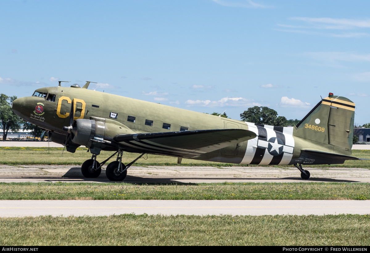 Aircraft Photo of N47SJ / 348608 | Douglas C-47B Skytrain | USA - Air Force | AirHistory.net #486447