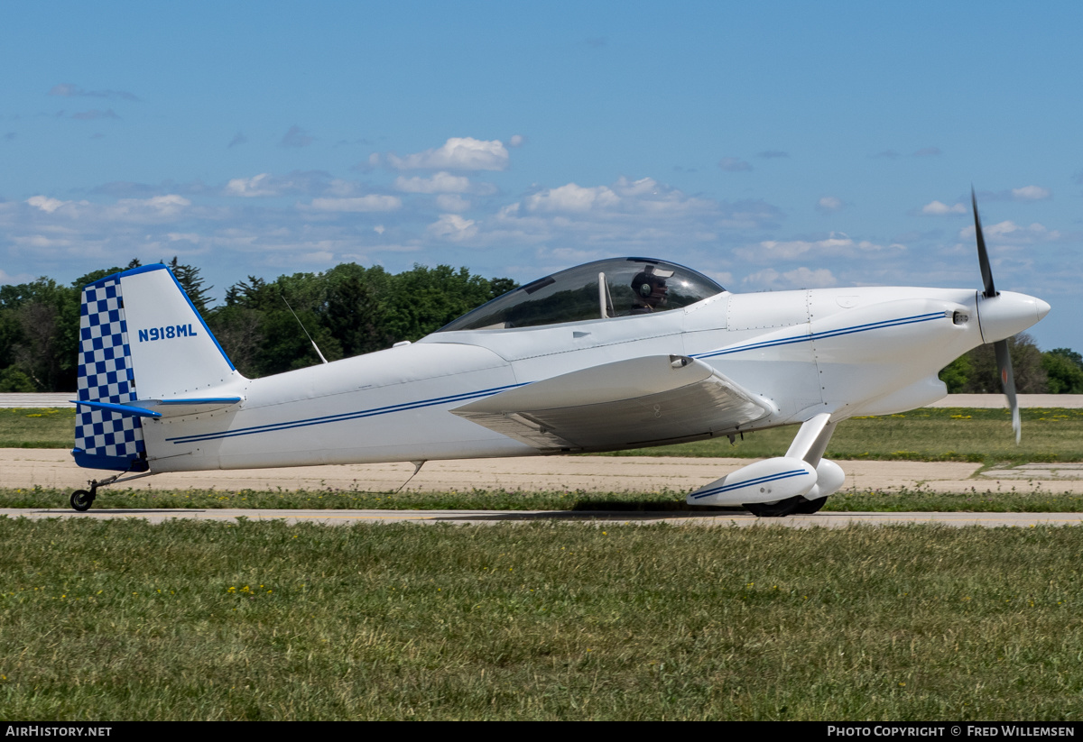 Aircraft Photo of N918ML | Van's RV-4 | AirHistory.net #486454