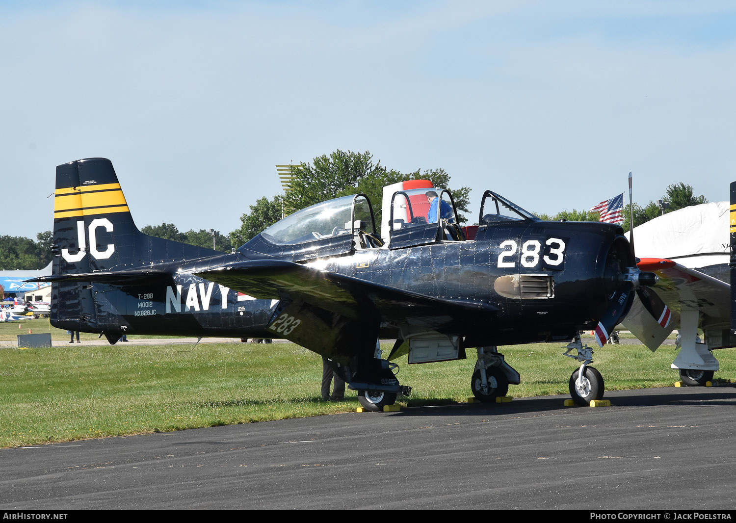 Aircraft Photo of N828JC / NX828JC / 140012 | North American T-28B Trojan | USA - Navy | AirHistory.net #486478