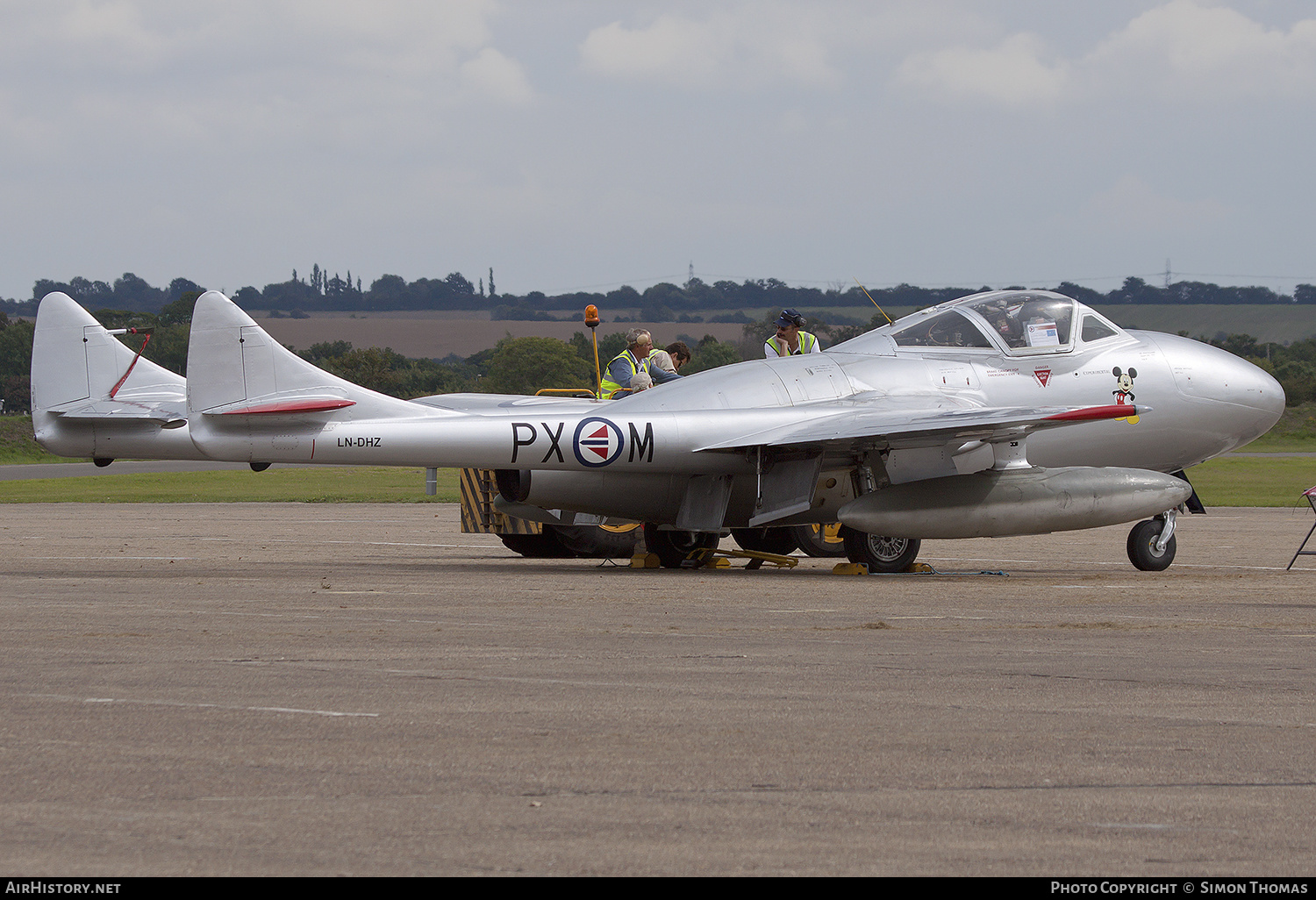 Aircraft Photo of LN-DHZ | De Havilland D.H. 115 Vampire T55 | Norway - Air Force | AirHistory.net #486482