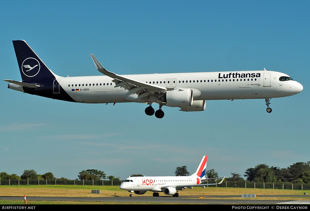 Aircraft Photo of D-AIEH | Airbus A321-271NX | Lufthansa | AirHistory.net #486525