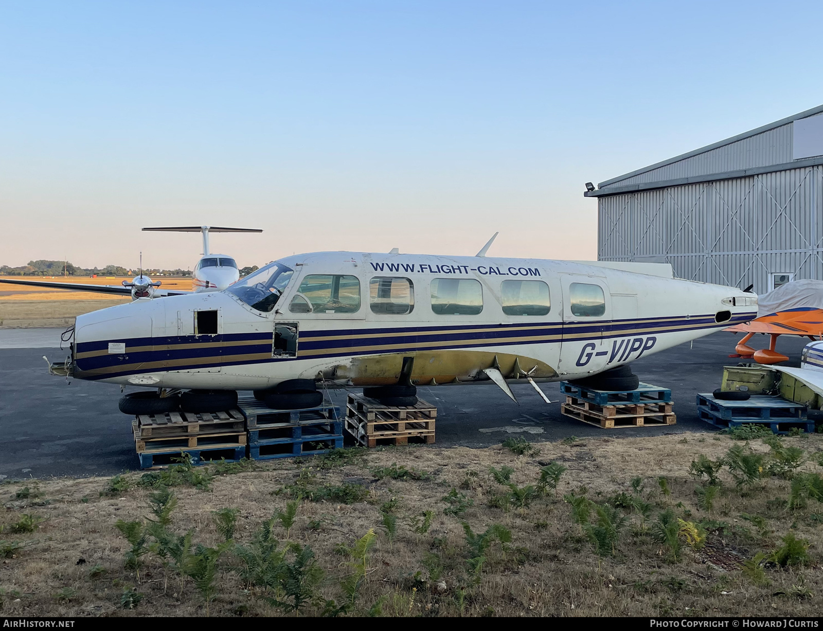 Aircraft Photo of G-VIPP | Piper PA-31-350 Navajo Chieftain | Flight Calibration Services - FCSL | AirHistory.net #486548