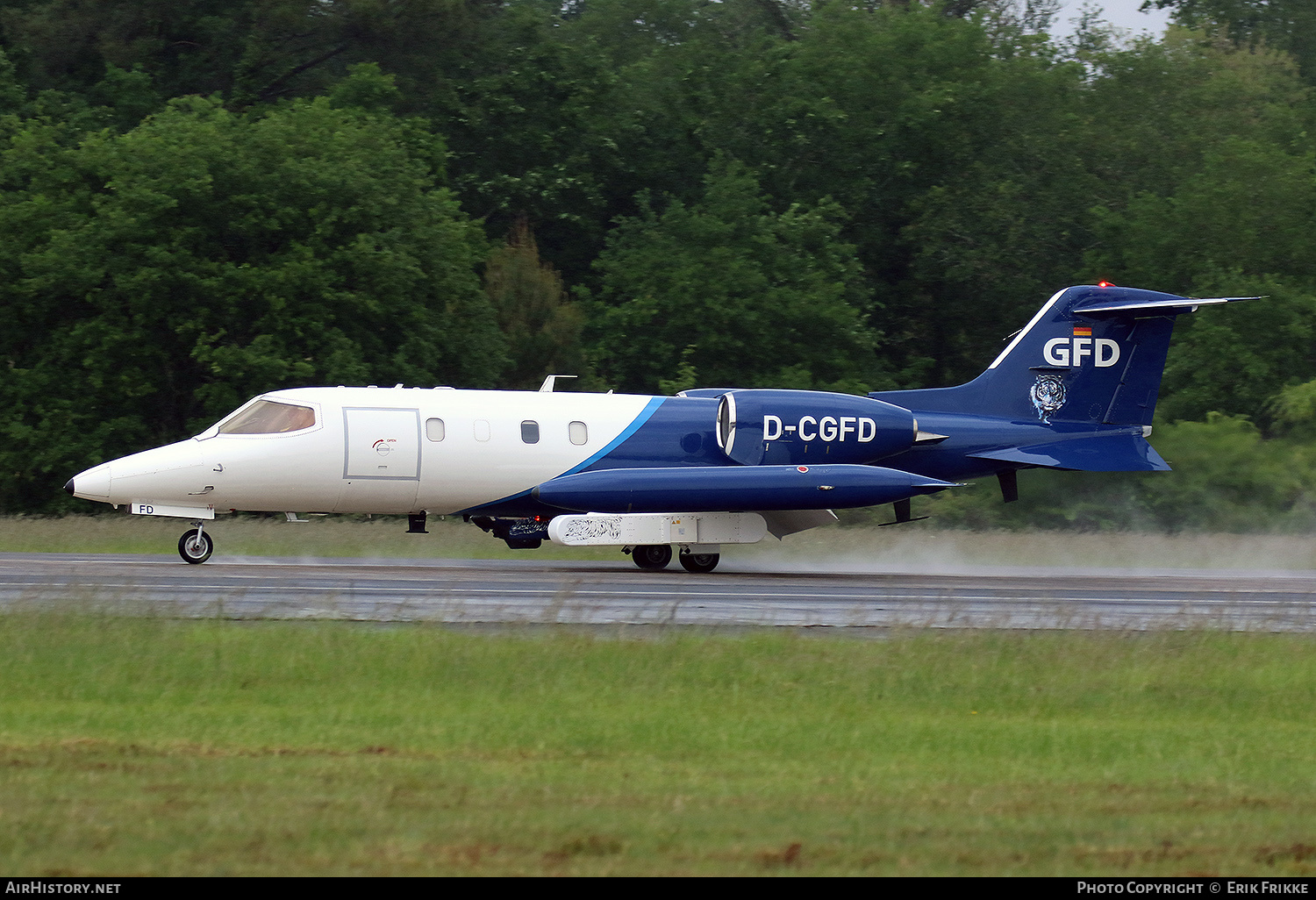 Aircraft Photo of D-CGFD | Gates Learjet 35A | GFD - Gesellschaft für Flugzieldarstellung | AirHistory.net #486552