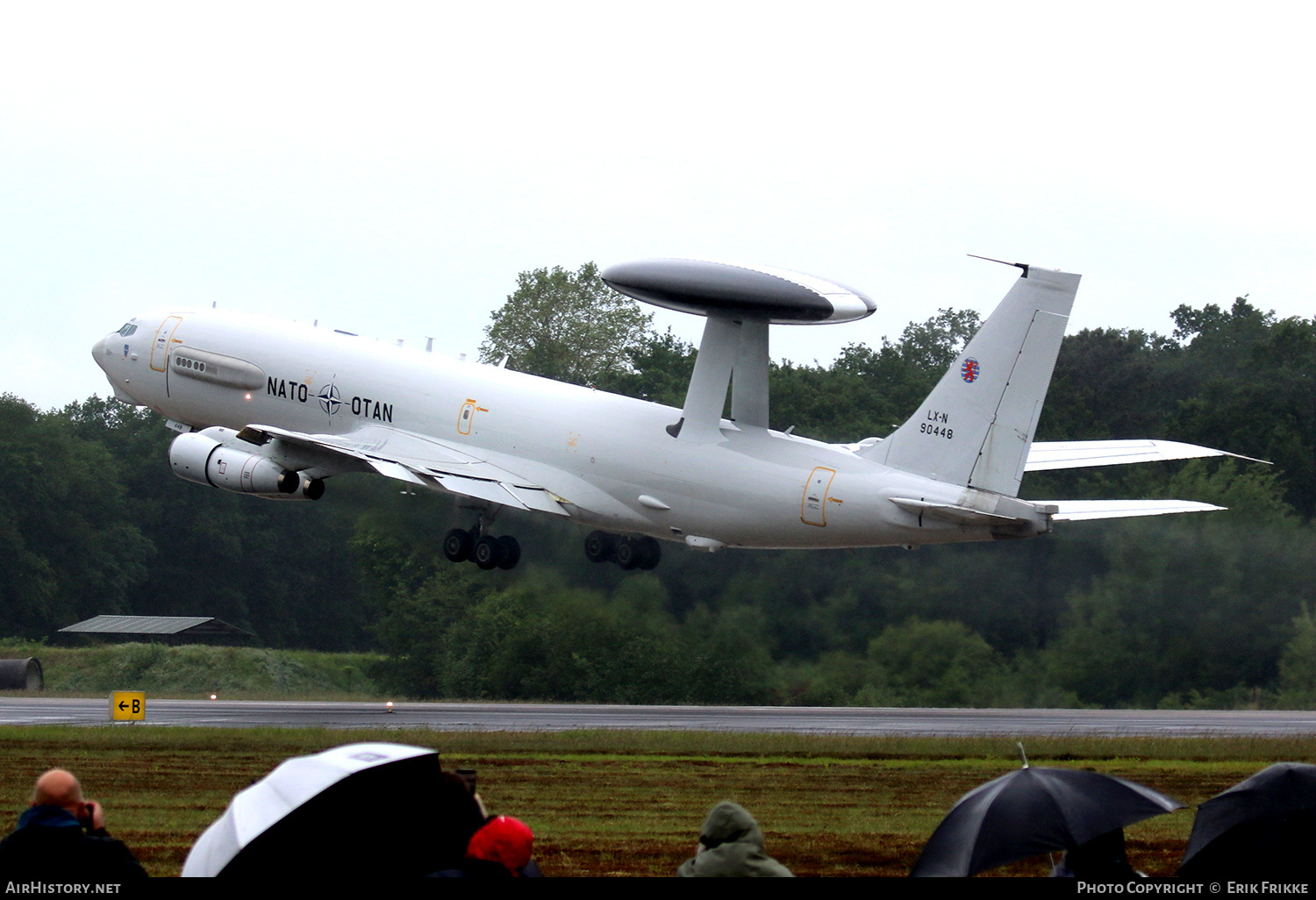 Aircraft Photo of LX-N90448 | Boeing E-3A Sentry | Luxembourg - NATO | AirHistory.net #486561