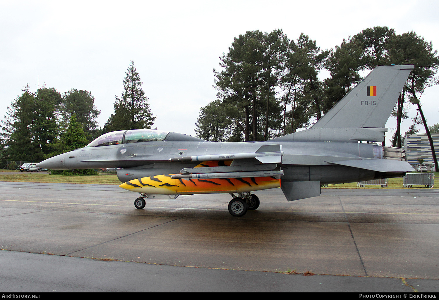 Aircraft Photo of FB-15 | General Dynamics F-16BM Fighting Falcon | Belgium - Air Force | AirHistory.net #486570