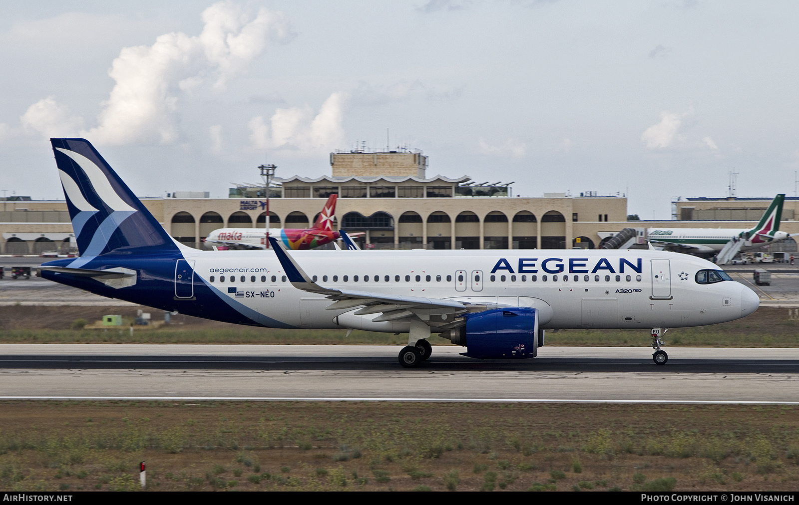 Aircraft Photo of SX-NEO | Airbus A320-271N | Aegean Airlines | AirHistory.net #486594