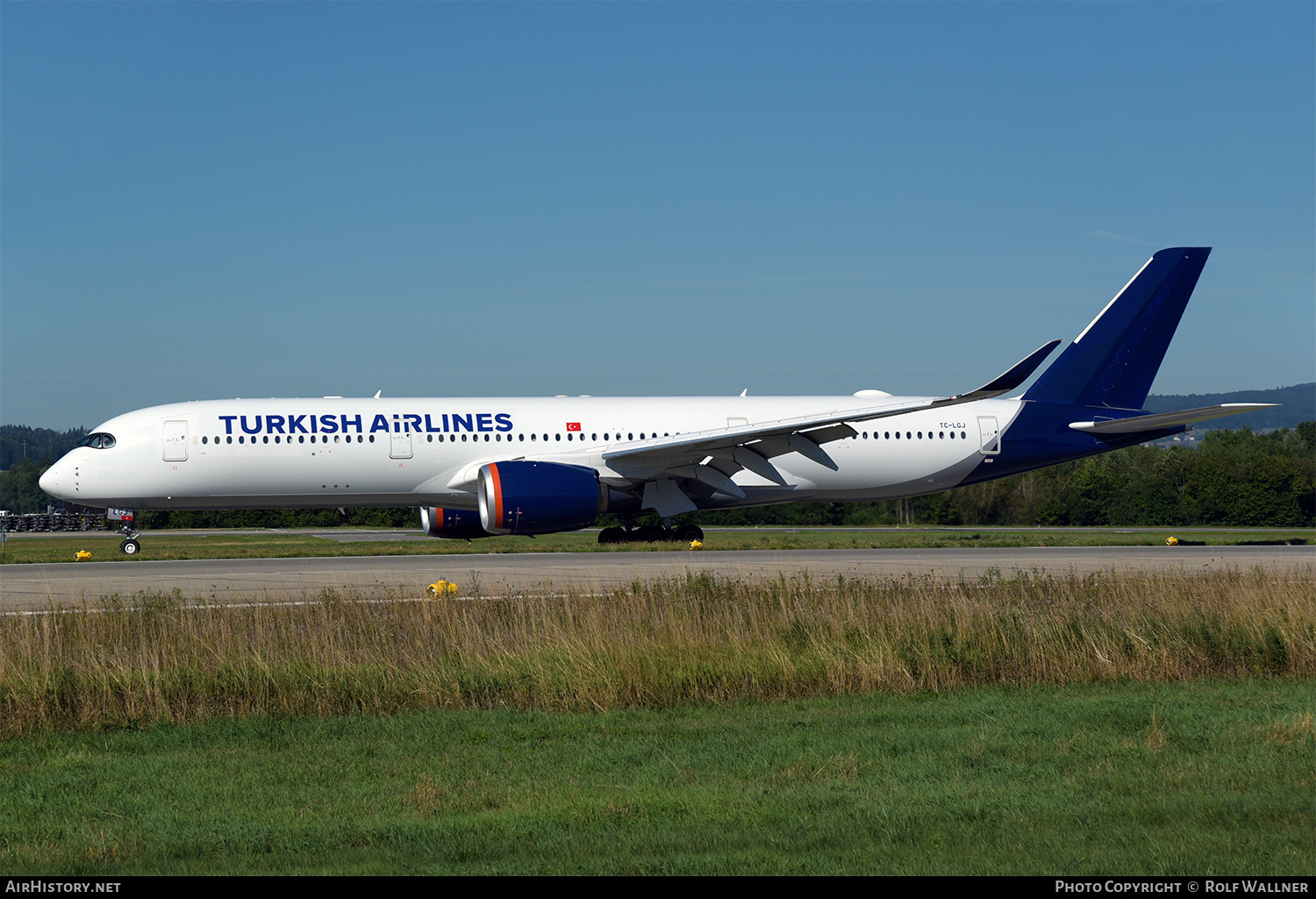Aircraft Photo of TC-LGJ | Airbus A350-941 | Turkish Airlines | AirHistory.net #486605