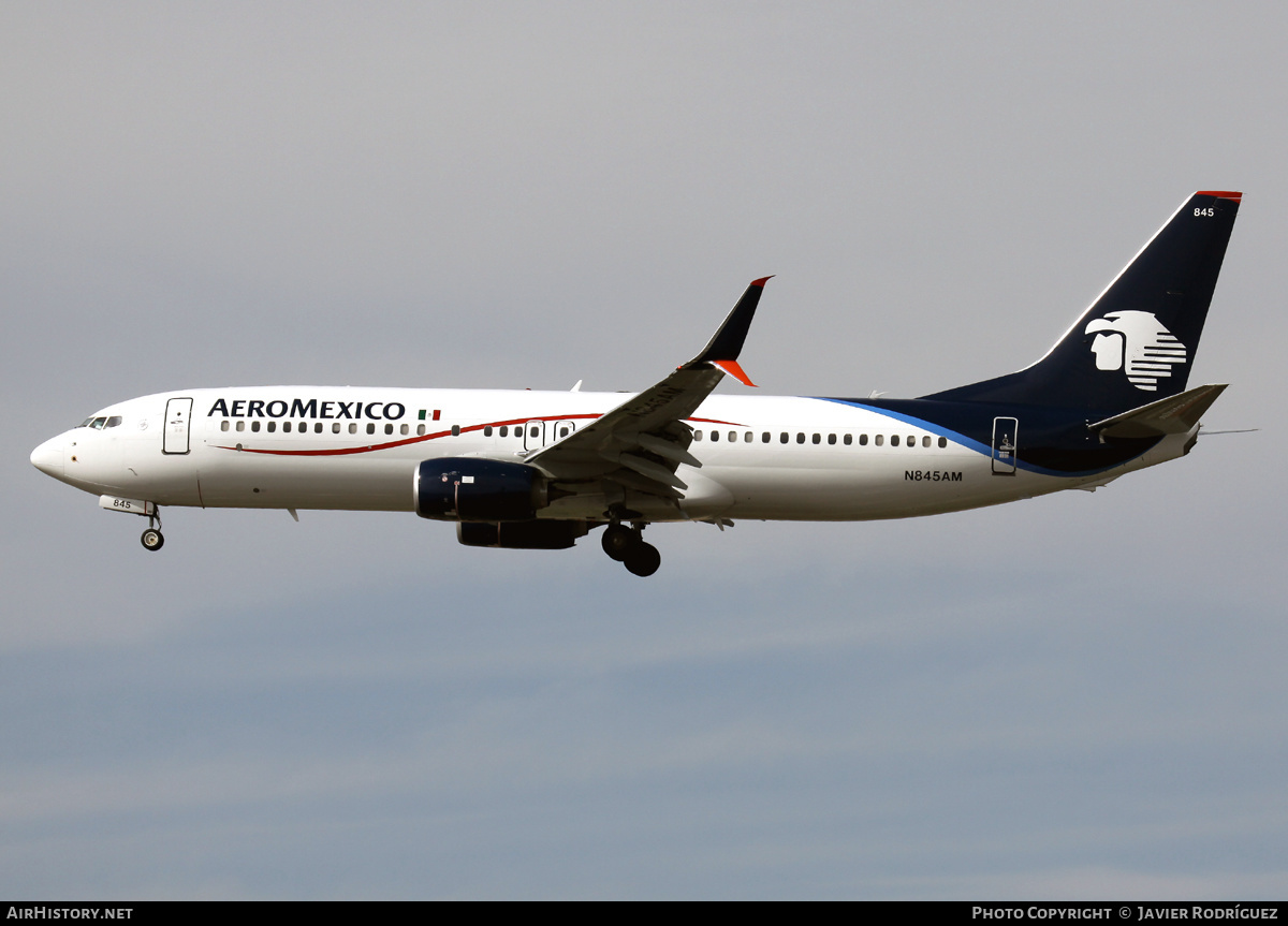 Aircraft Photo of N845AM | Boeing 737-852 | AeroMéxico | AirHistory.net #486607