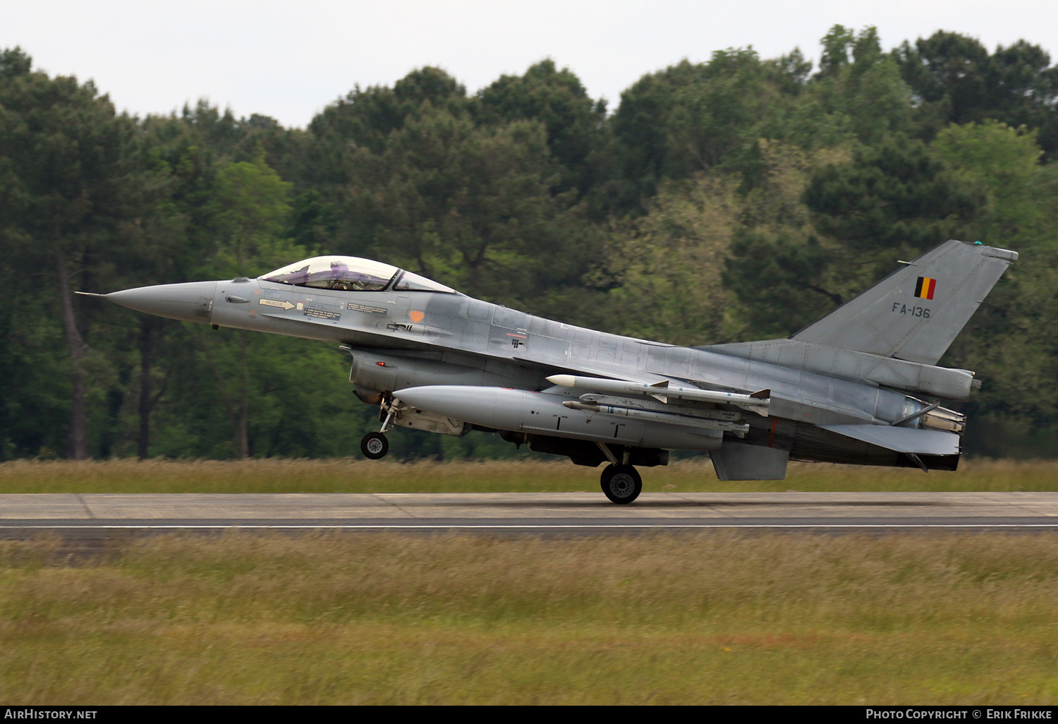 Aircraft Photo of FA-136 | General Dynamics F-16AM Fighting Falcon | Belgium - Air Force | AirHistory.net #486610