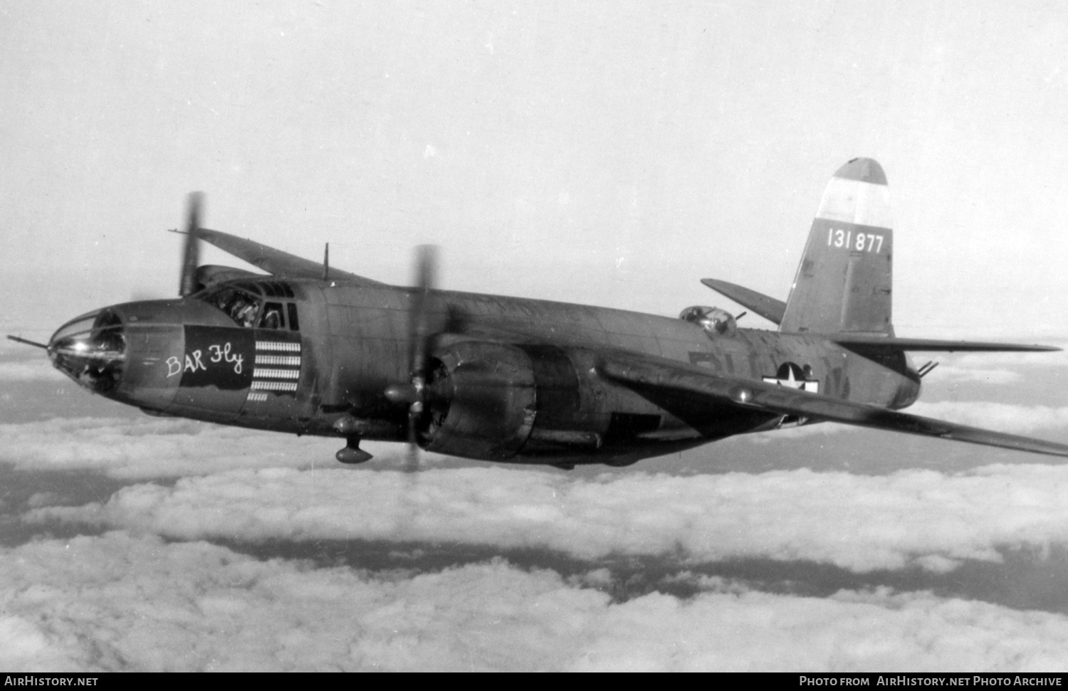Aircraft Photo of 41-31877 / 131877 | Martin B-26B Marauder | USA - Air Force | AirHistory.net #486617