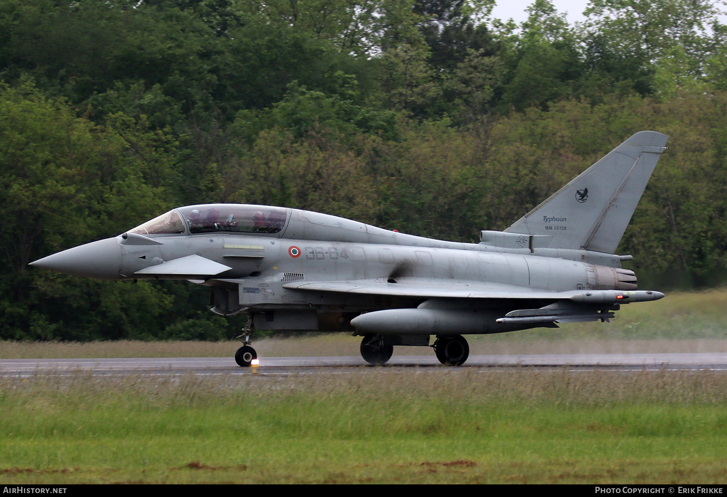 Aircraft Photo of MM55128 | Eurofighter EF-2000 Typhoon T | Italy - Air Force | AirHistory.net #486621